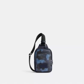 Sac à bandoulière Racer avec imprimé camouflage Signature