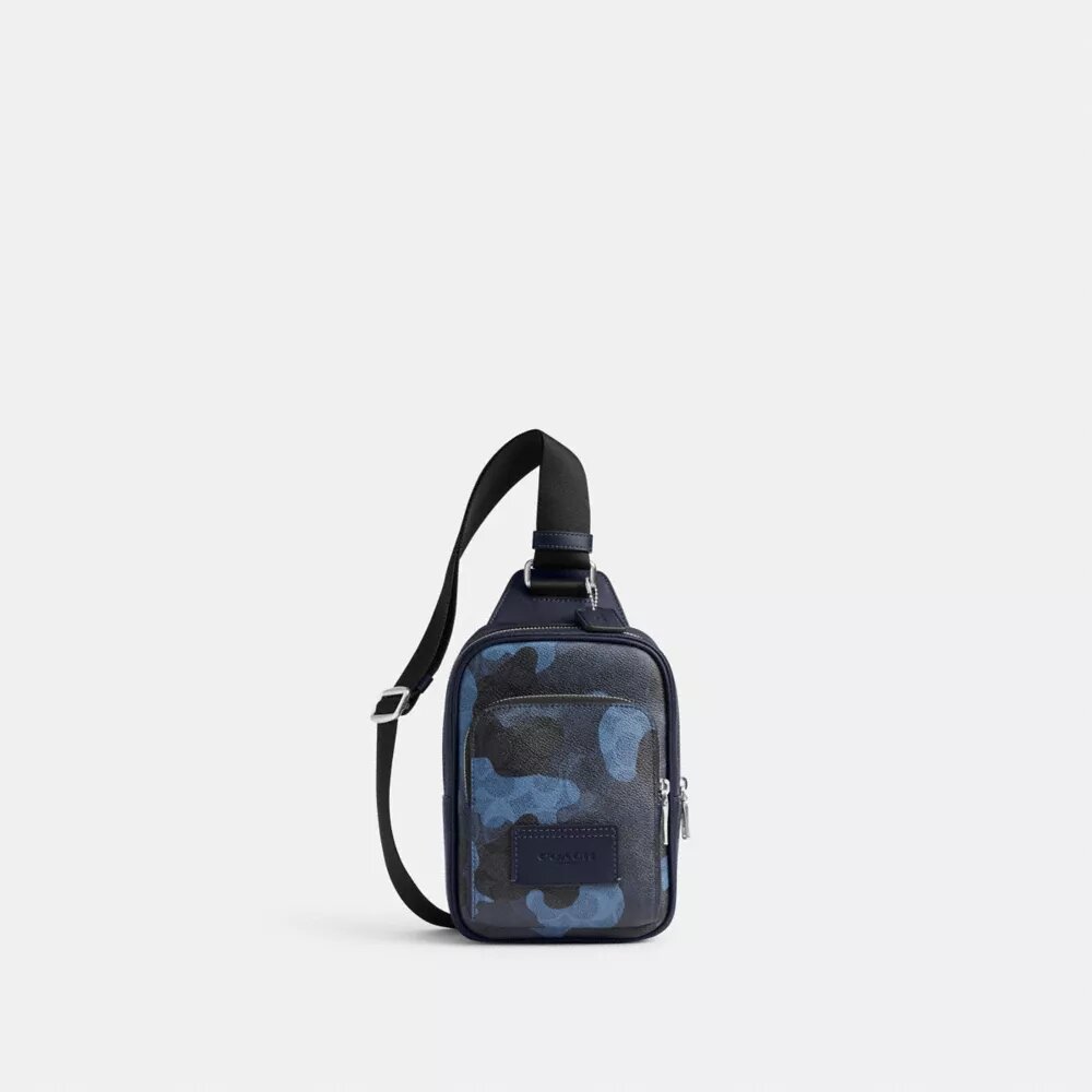 Sac à bandoulière Racer avec imprimé camouflage Signature