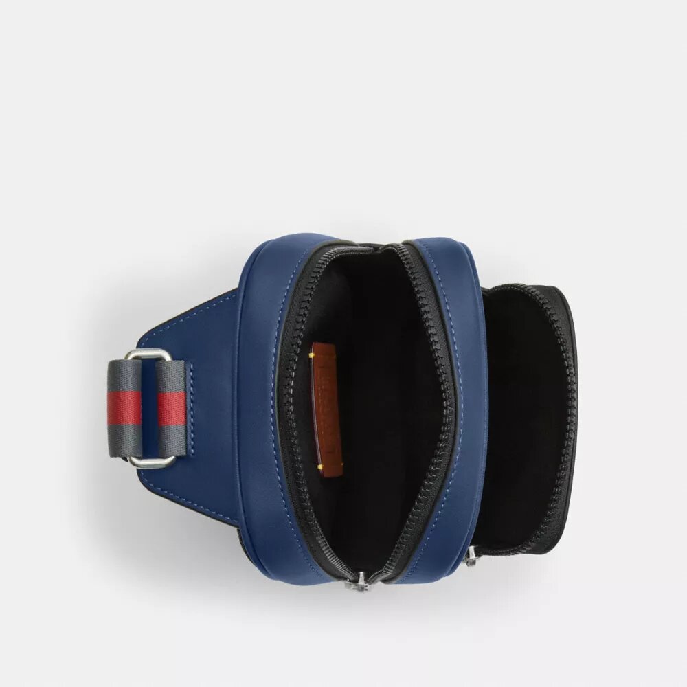 Sac bandoulière Racer avec sangles à rayures « Varsity »