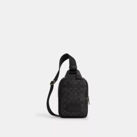 Sac à bandoulière Racer en Signature Canvas