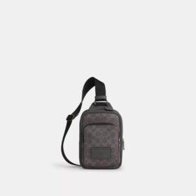 Sac à bandoulière Racer en Signature Canvas