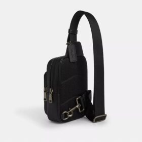 Sac à bandoulière Racer en Signature Canvas