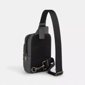 Sac à bandoulière Racer en Signature Canvas