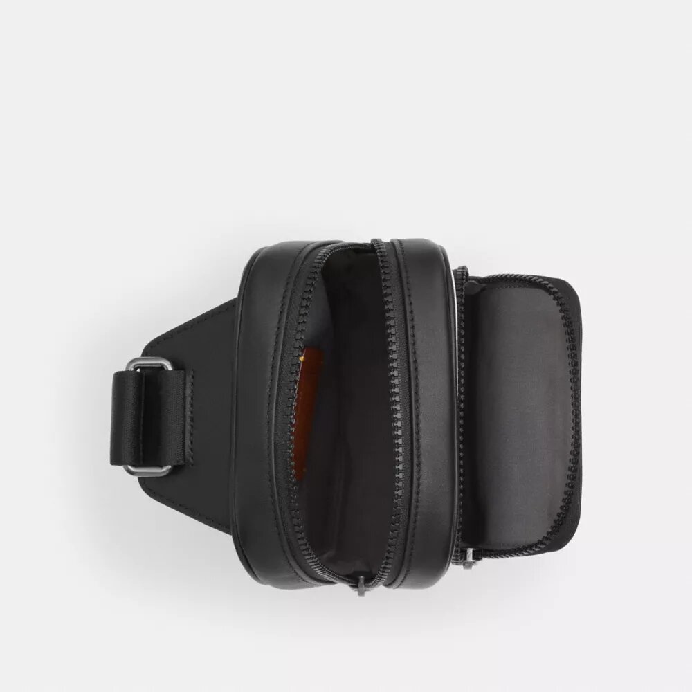 Sac à bandoulière Racer en Signature Canvas