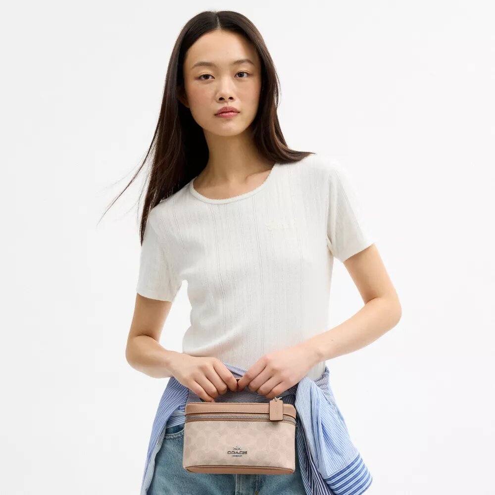 Sac à bandoulière Rainer 18 en Signature Canvas