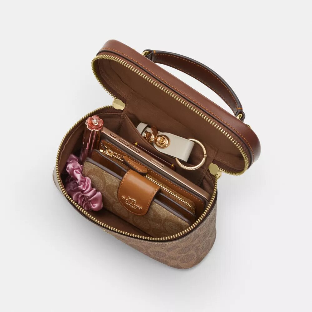 Sac à bandoulière Rainer 18 en Signature Canvas