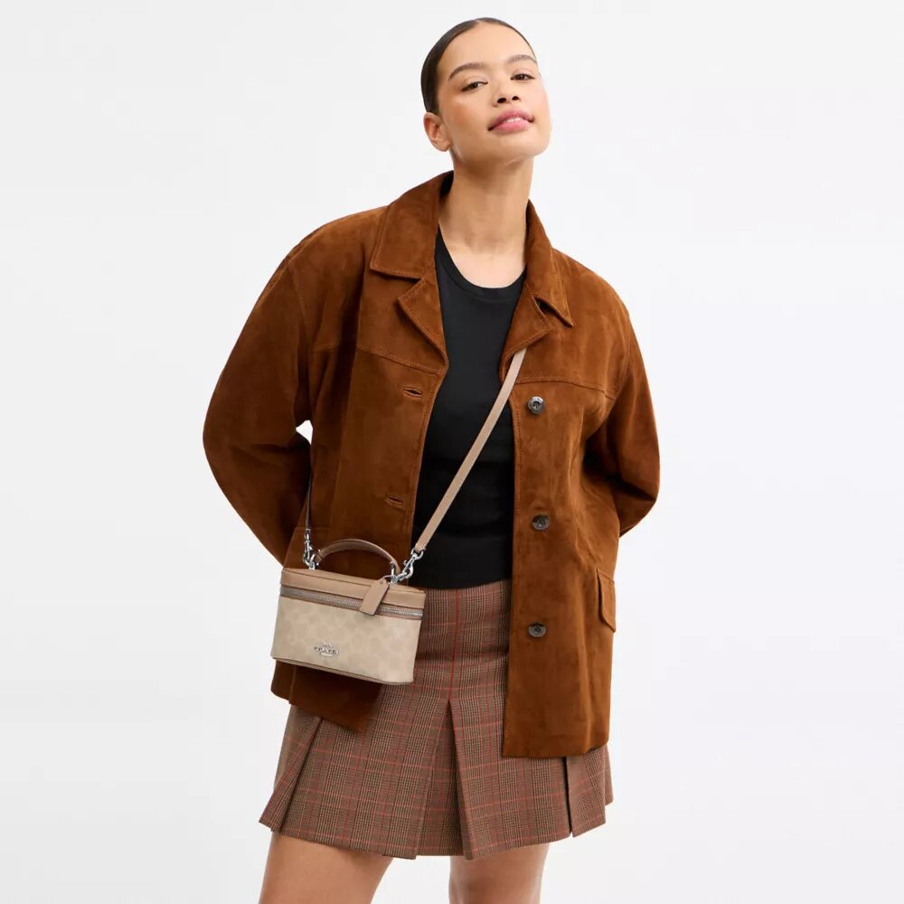 Sac à bandoulière Rainer 18 en Signature Canvas