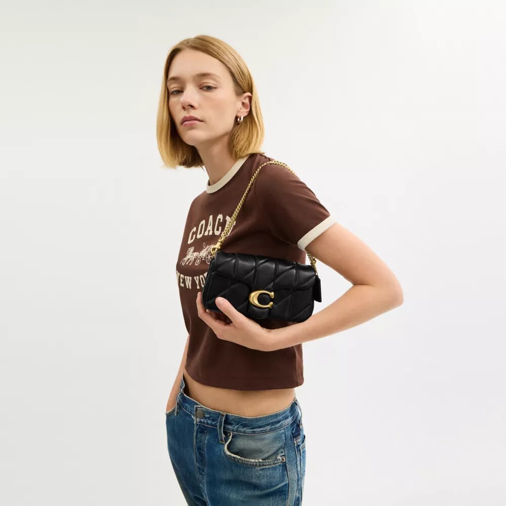 Sac bandoulière Tabby Chain 19 avec matelassage