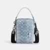 Sac bandoulière Tristan 14 en denim « Loved Signature » avec Charms