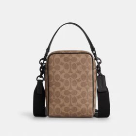 Sac bandoulière Tristan 14 en Signature Canvas
