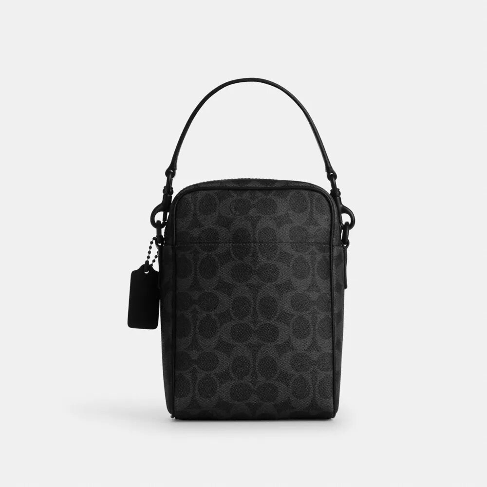 Sac bandoulière Tristan 14 en Signature Canvas