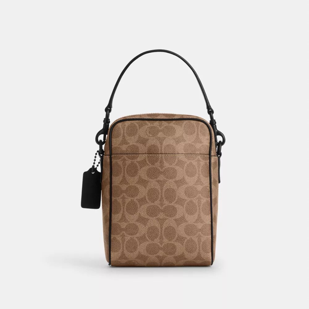 Sac bandoulière Tristan 14 en Signature Canvas