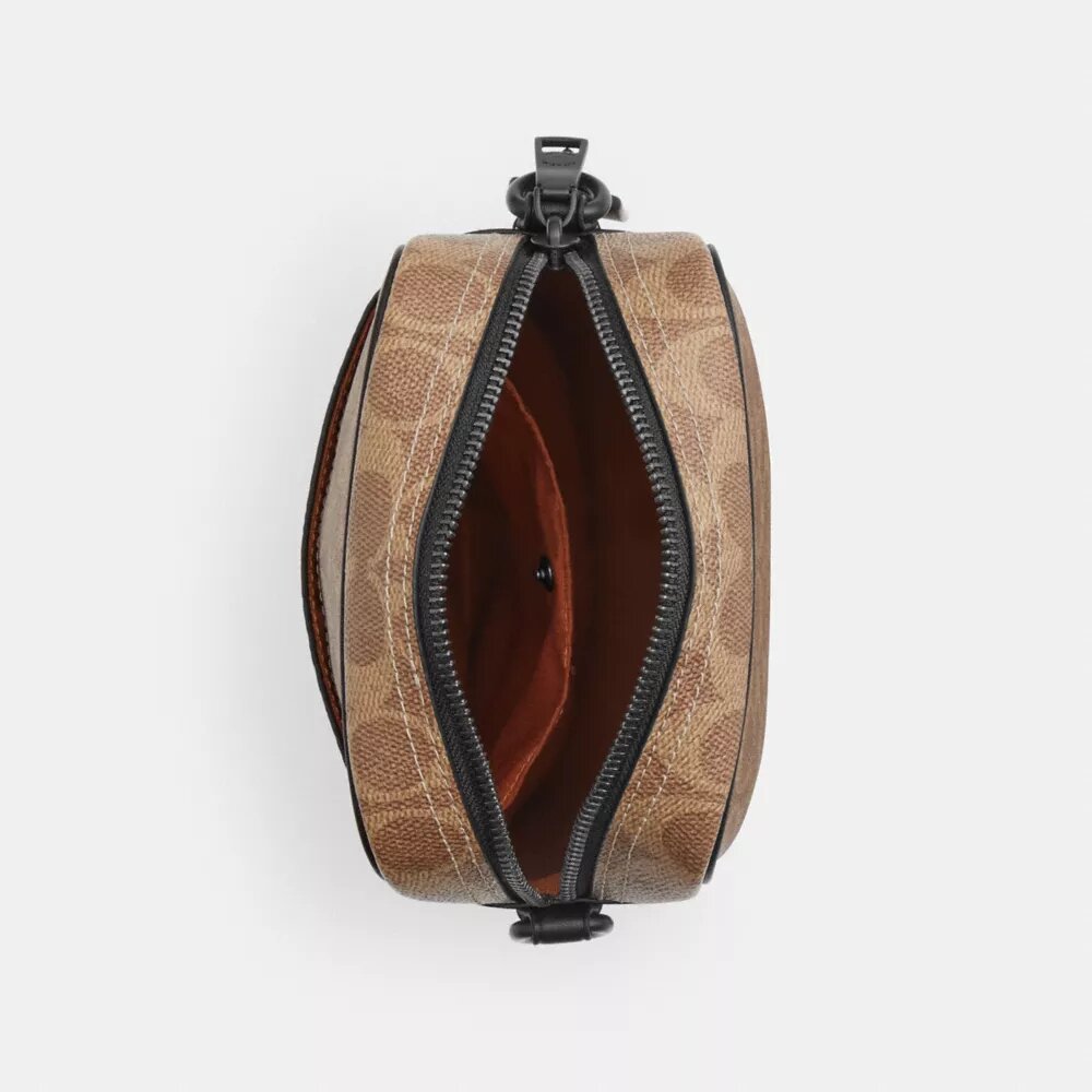 Sac bandoulière Tristan 14 en Signature Canvas