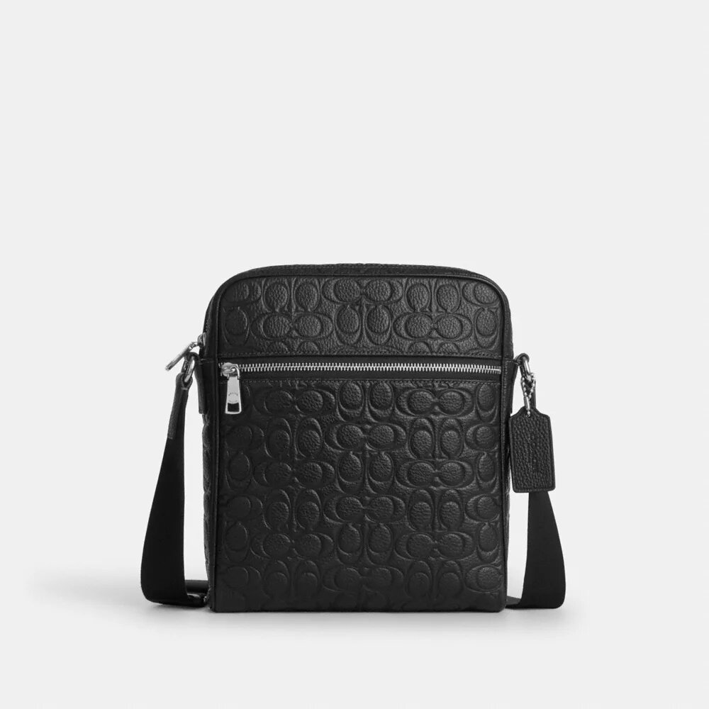 Sac bandoulière Tristan 22 en cuir Signature