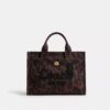 Sac cabas cargo à imprimé léopard