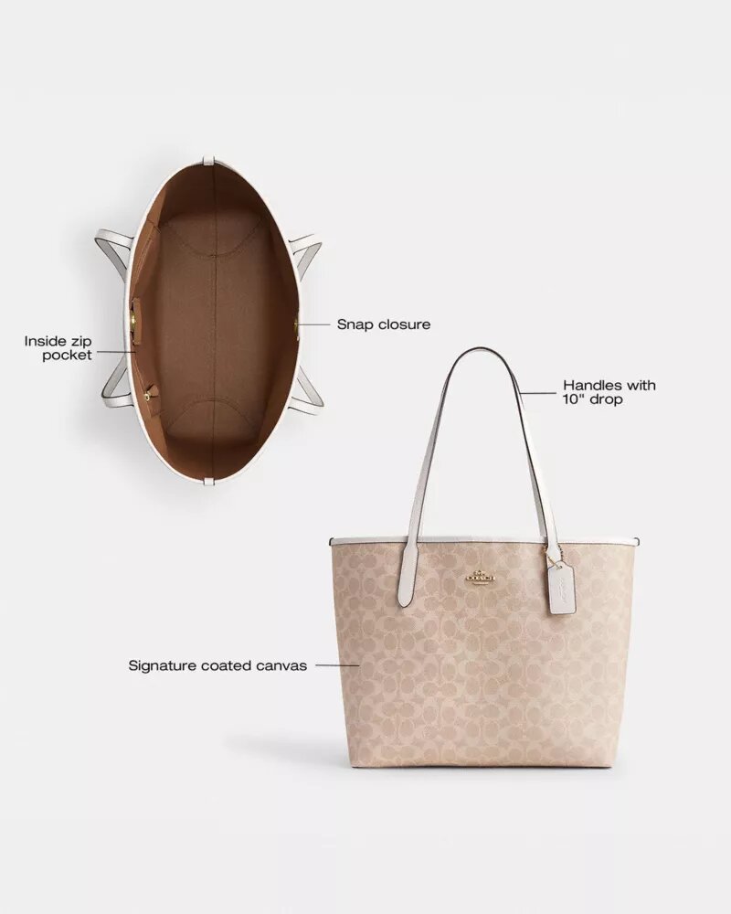 Sac cabas City en Signature Canvas