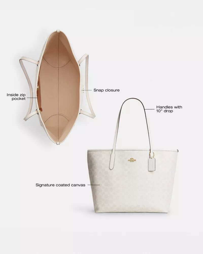 Sac cabas City en Signature Canvas