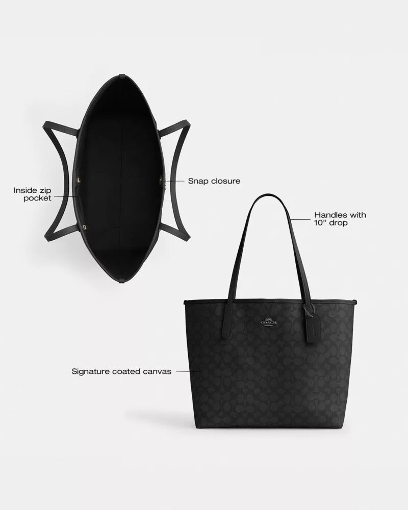 Sac cabas City en Signature Canvas