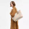 Sac cabas City en Signature Canvas arc-en-ciel