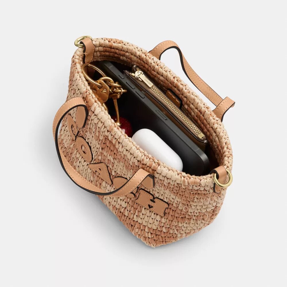Sac cabas City Mini à imprimé vichy