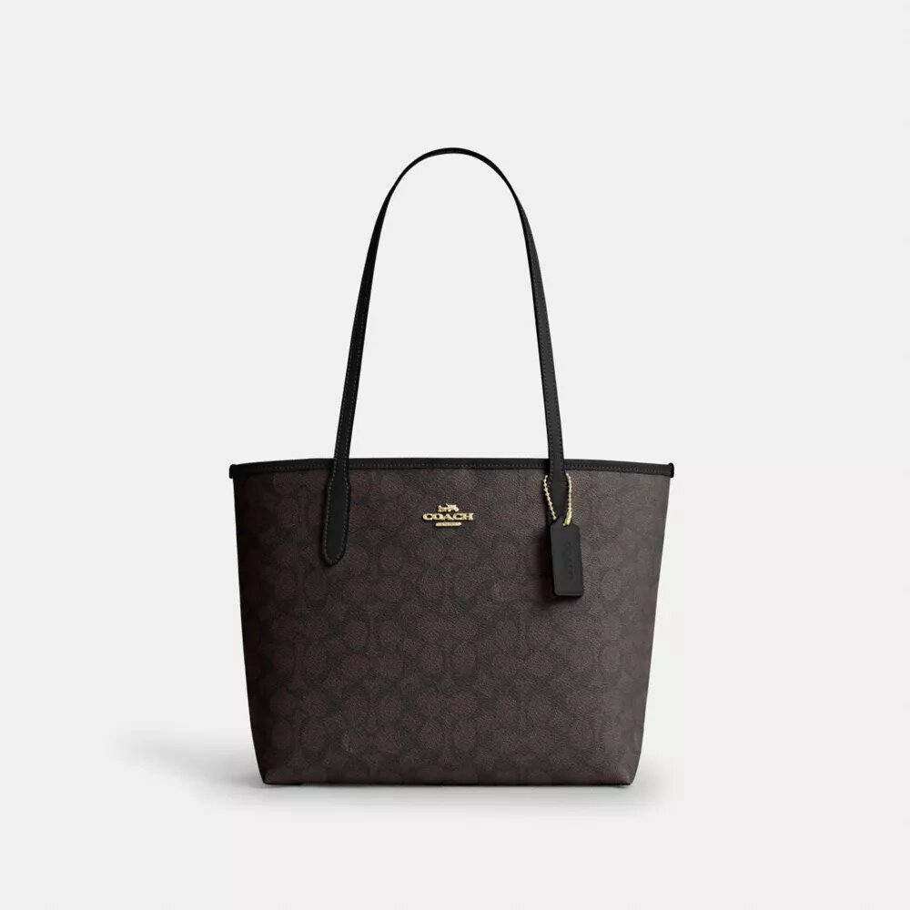 Sac cabas City moyen en Signature Canvas