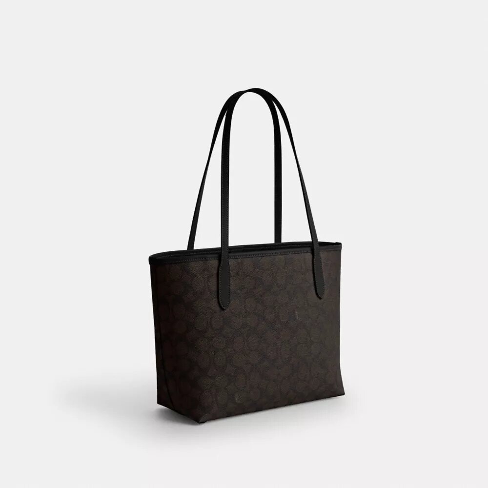 Sac cabas City moyen en Signature Canvas