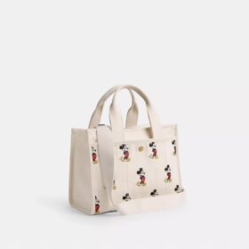 Sac cabas Disney X Coach Cargo 26 avec Mickey Mouse en toile de Coton régénératif
