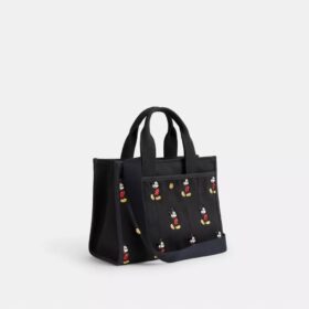 Sac cabas Disney X Coach Cargo 26 avec Mickey Mouse en toile de Coton régénératif