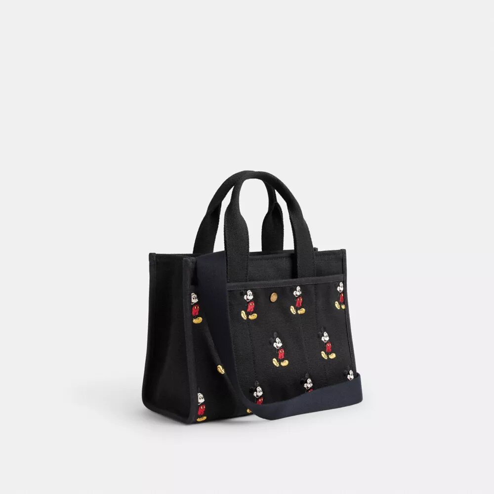 Sac cabas Disney X Coach Cargo 26 avec Mickey Mouse en toile de Coton régénératif