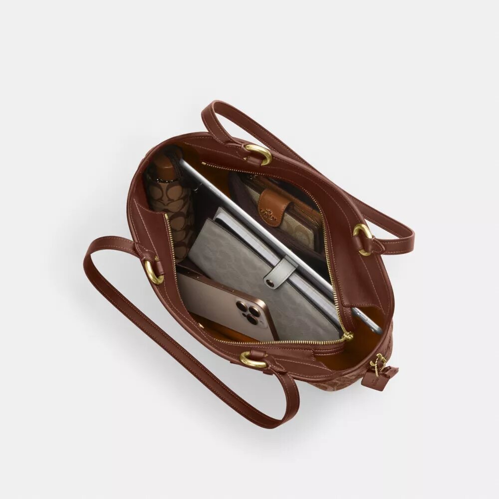 Sac cabas Easton en chenille signature
