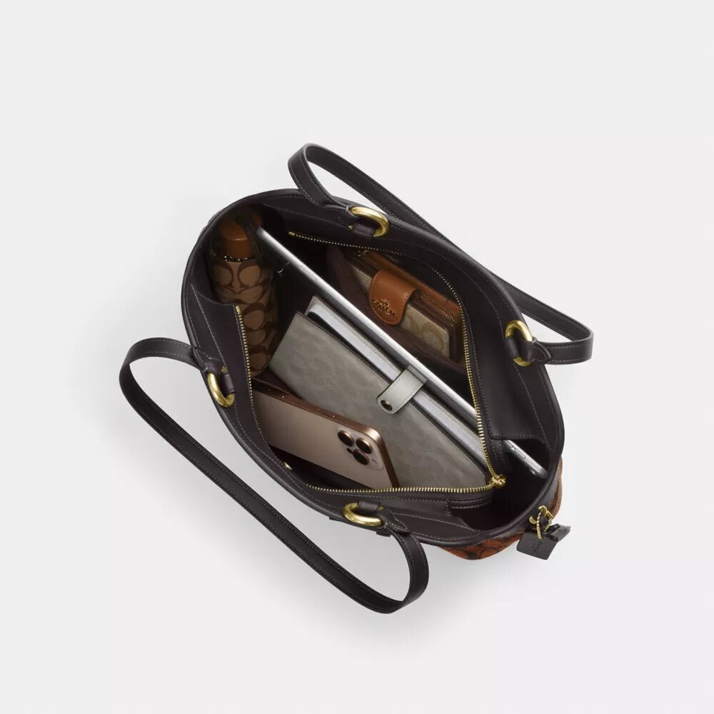 Sac cabas Easton en chenille signature