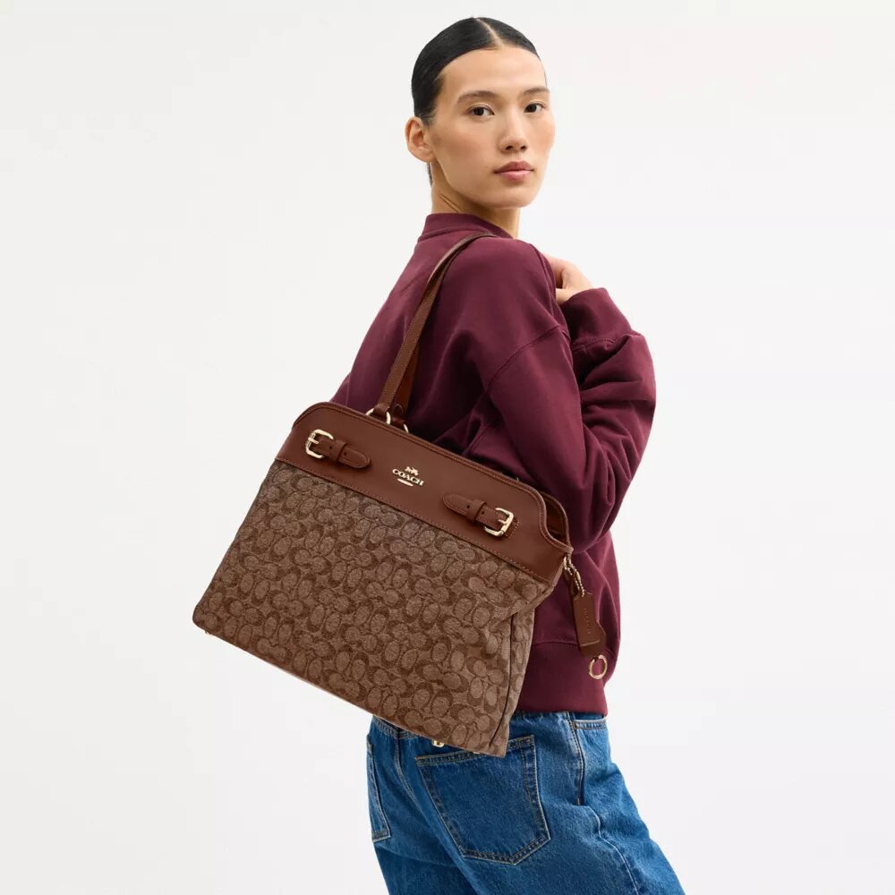 Sac cabas Easton en chenille signature