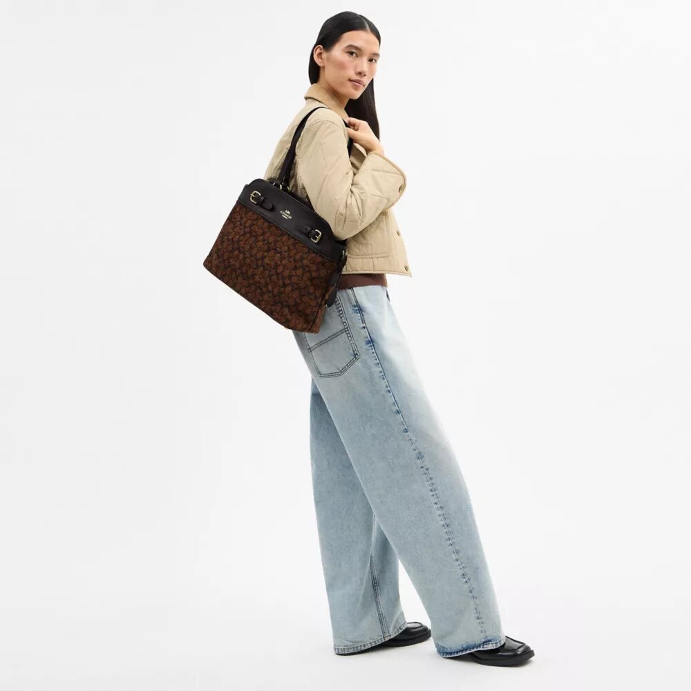 Sac cabas Easton en chenille signature