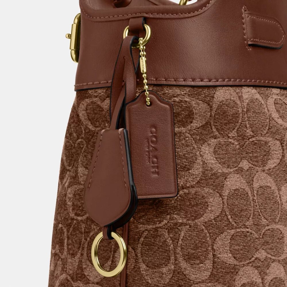 Sac cabas Easton en chenille signature