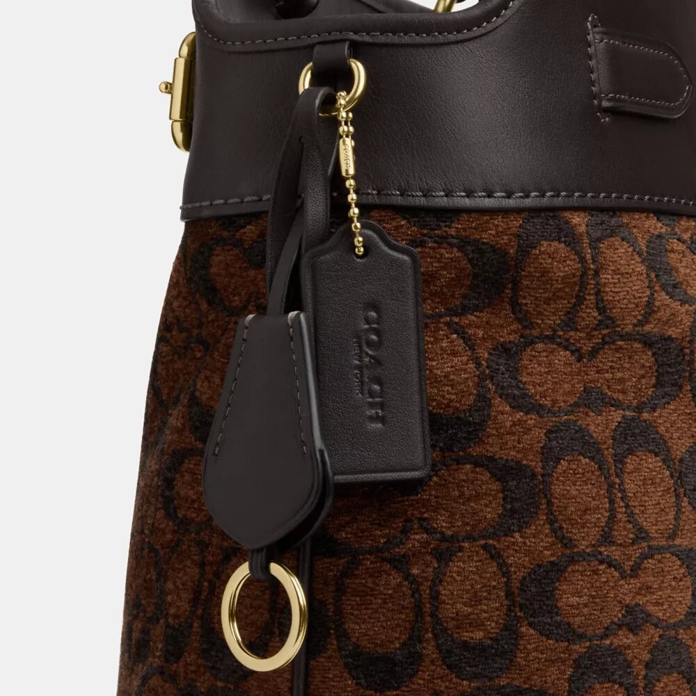 Sac cabas Easton en chenille signature