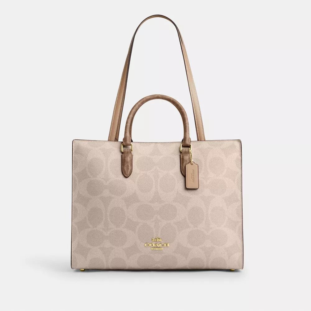 Sac cabas Maggie en Signature Canvas