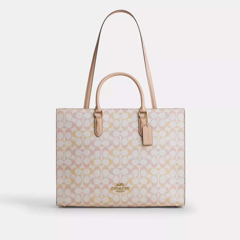 Sac cabas Maggie en Signature Canvas