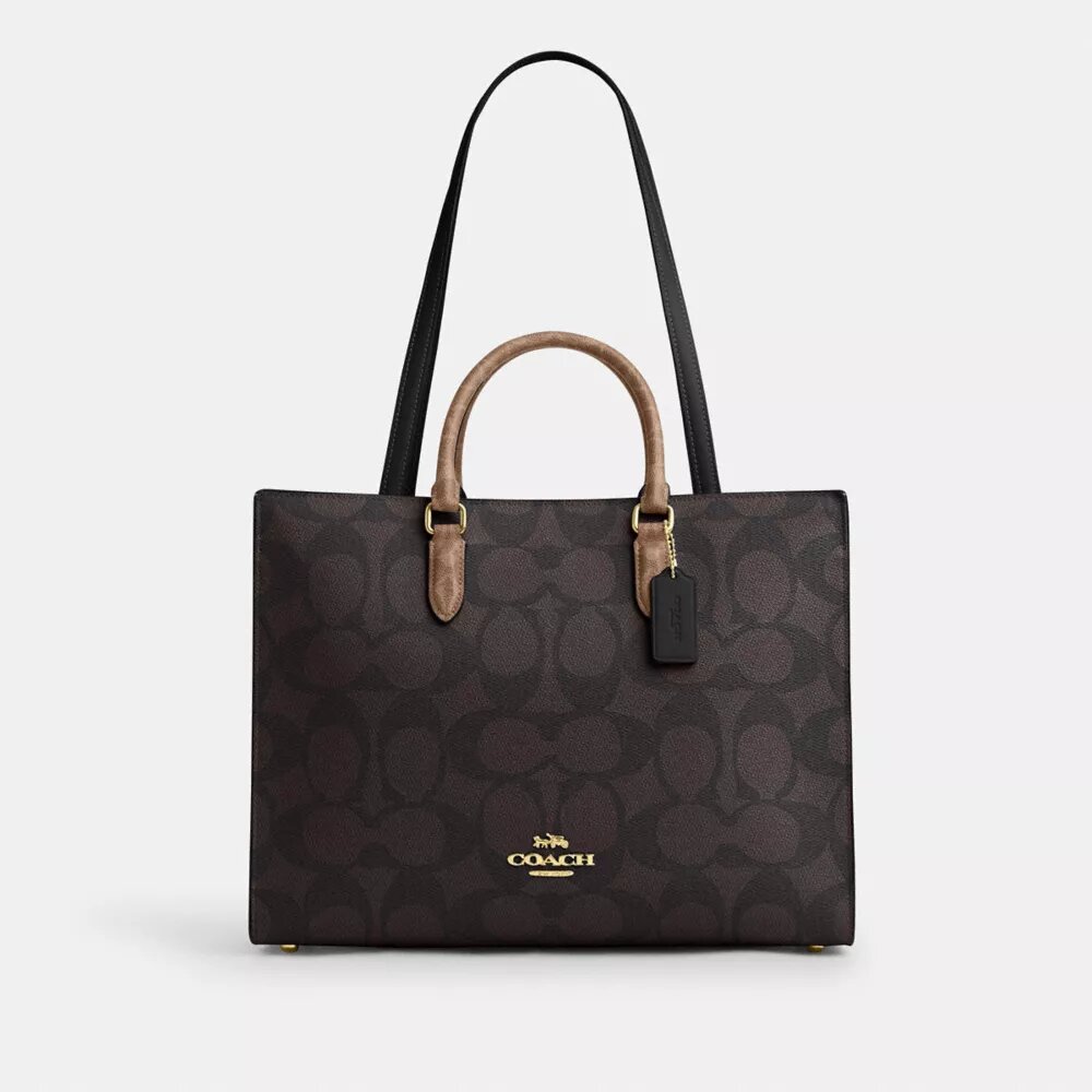 Sac cabas Maggie en Signature Canvas