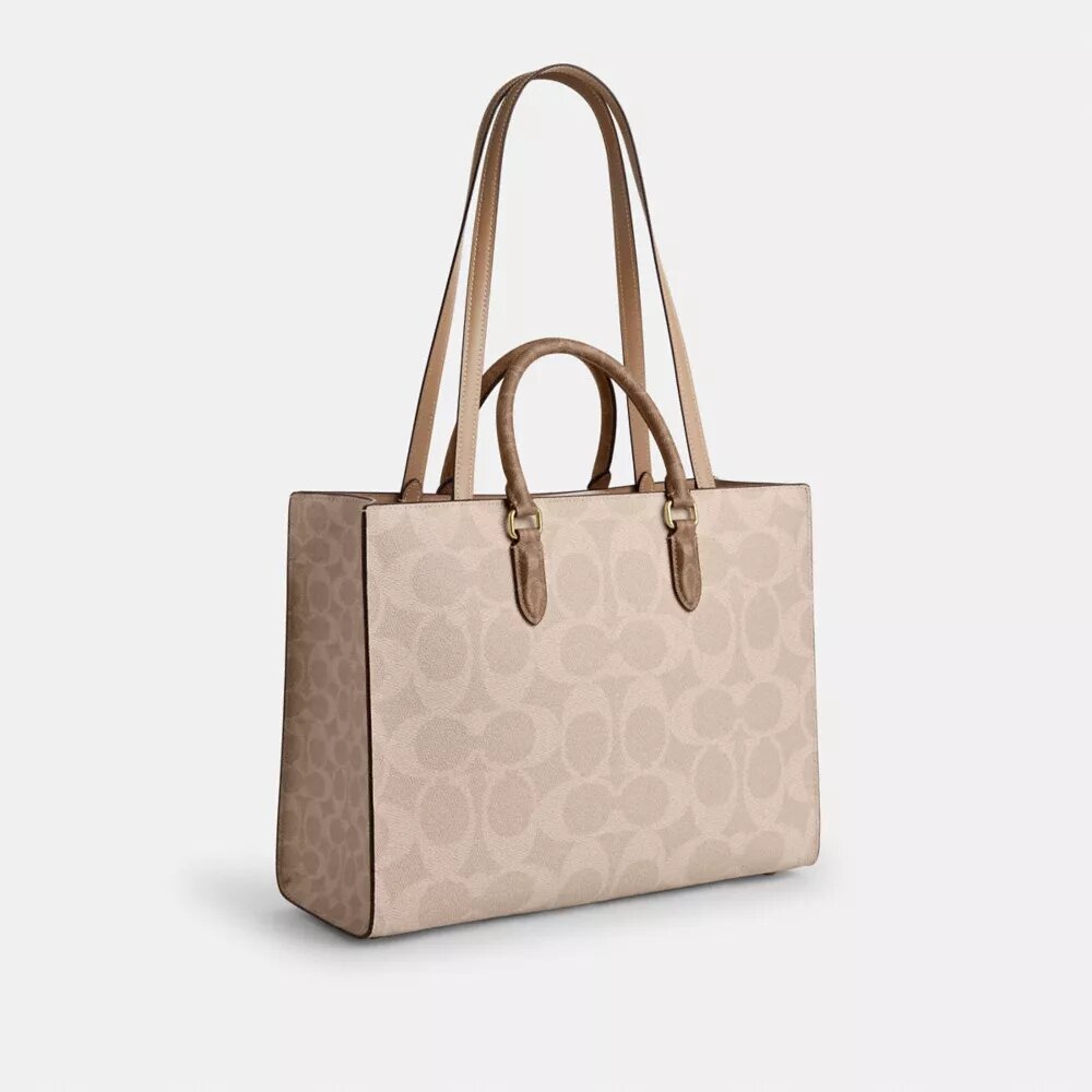 Sac cabas Maggie en Signature Canvas