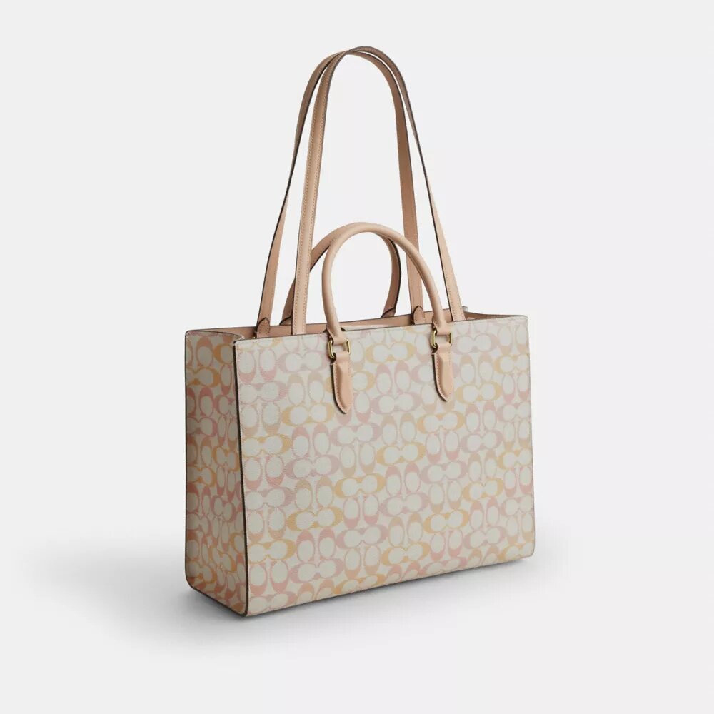 Sac cabas Maggie en Signature Canvas