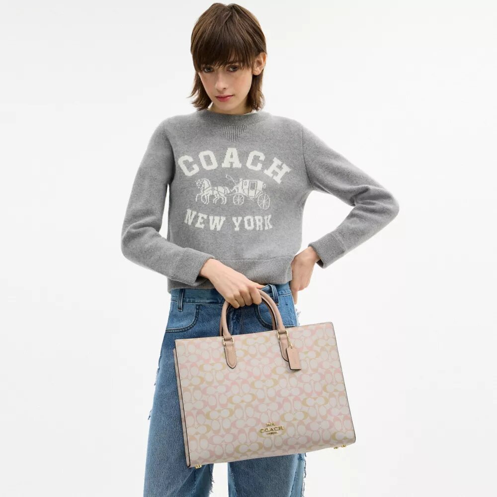 Sac cabas Maggie en Signature Canvas