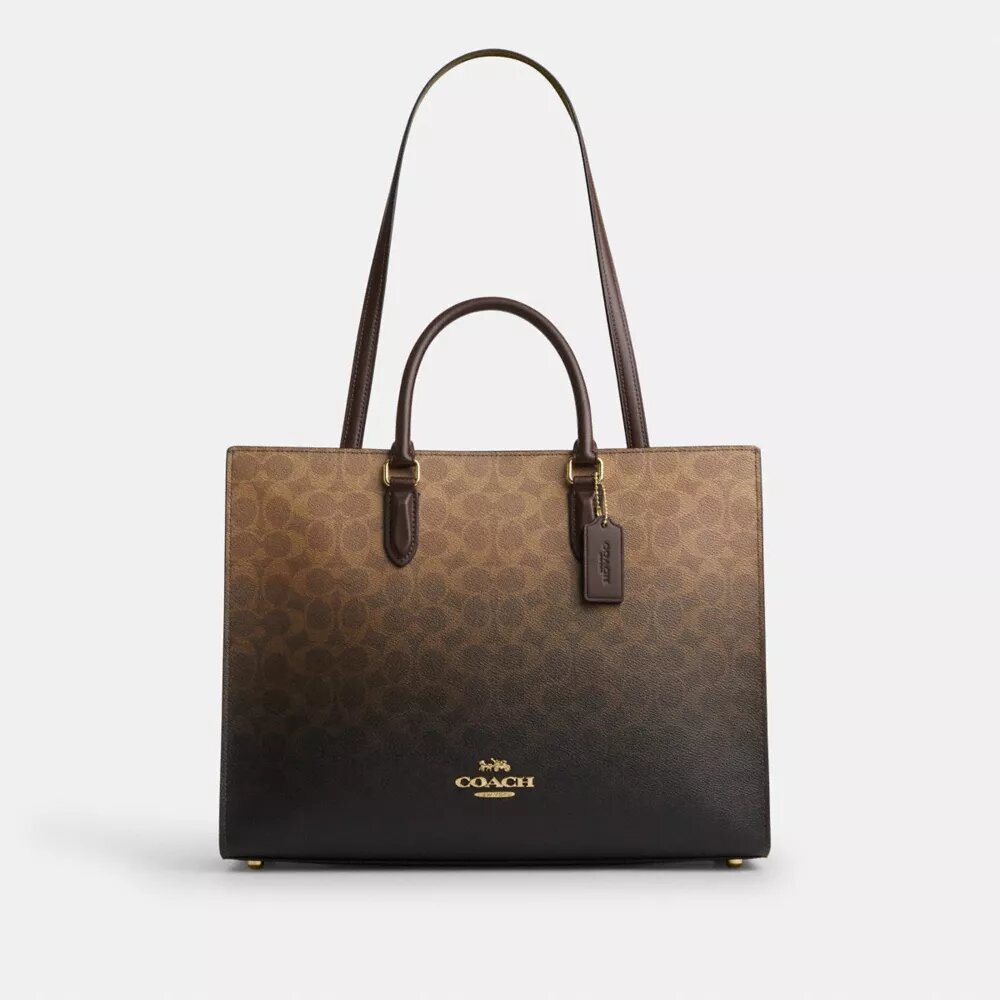 Sac cabas Maggie en Signature Canvas ombrée