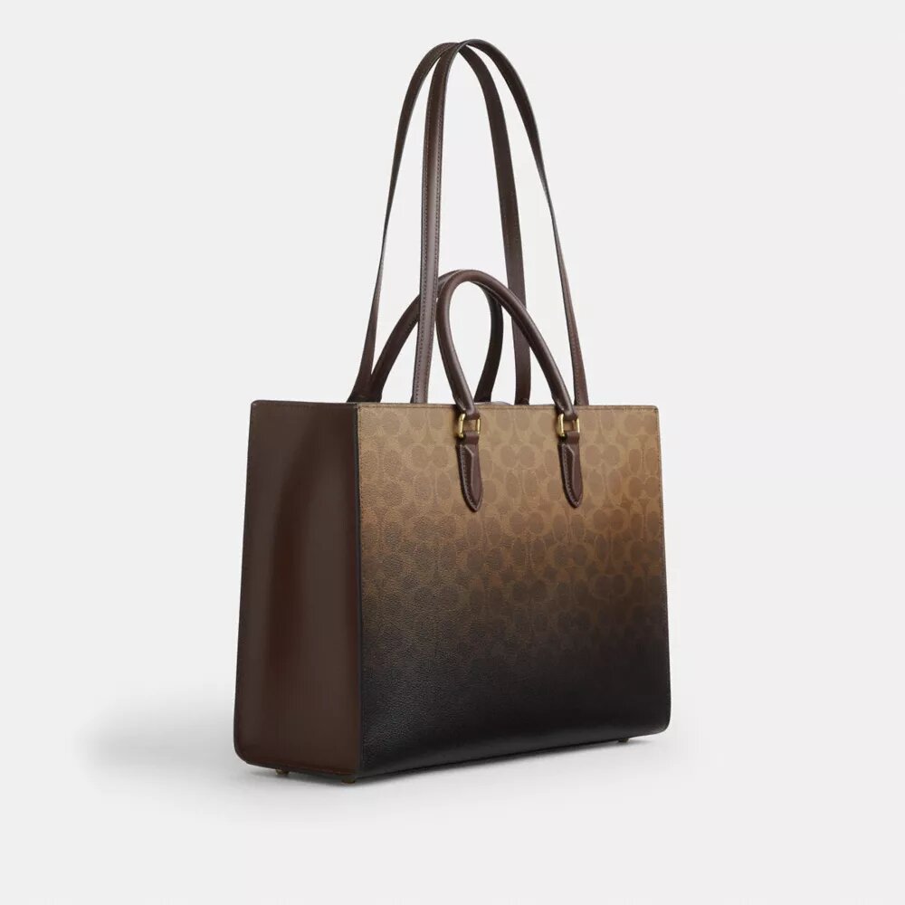 Sac cabas Maggie en Signature Canvas ombrée