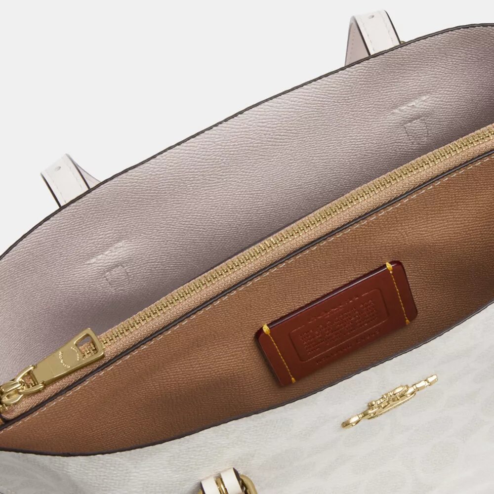 Sac cabas Mollie 25 en Signature Canvas