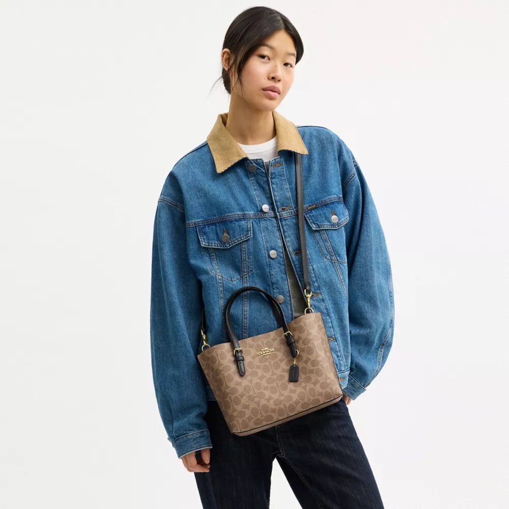 Sac cabas Mollie 25 en Signature Canvas