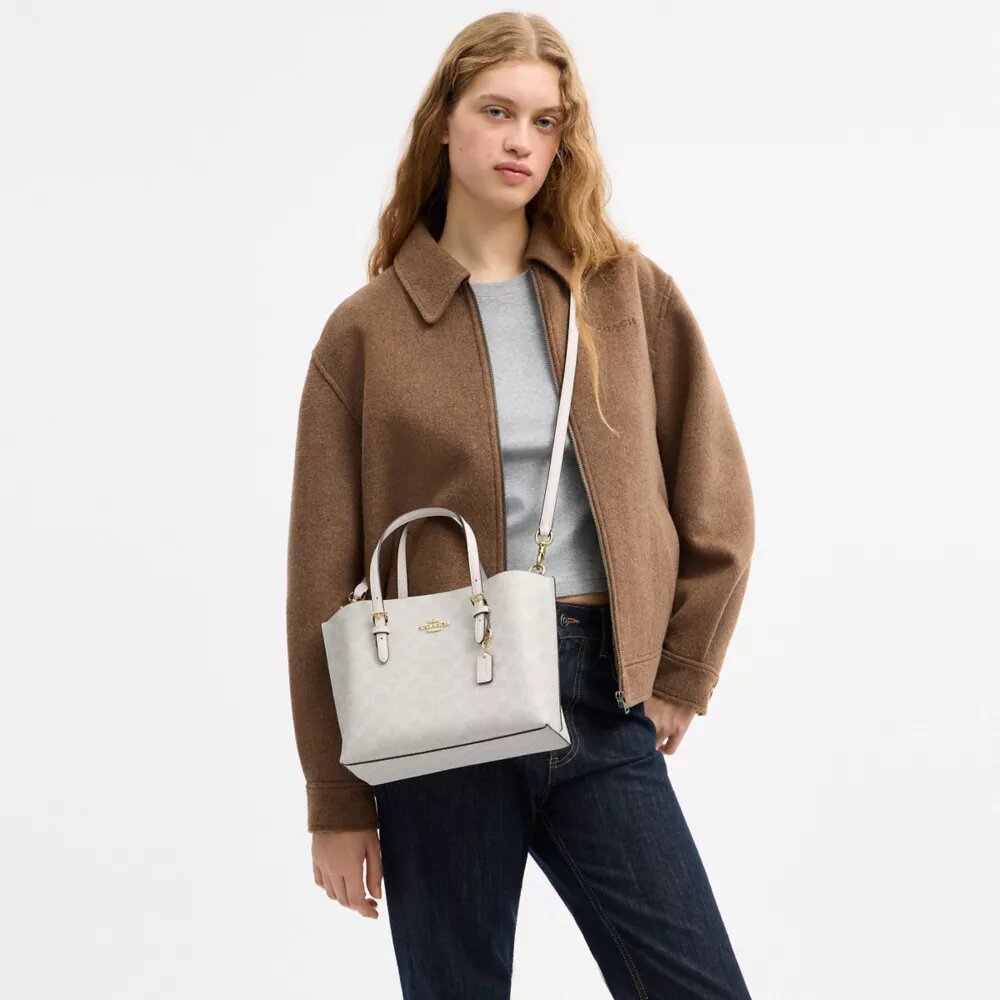 Sac cabas Mollie 25 en Signature Canvas