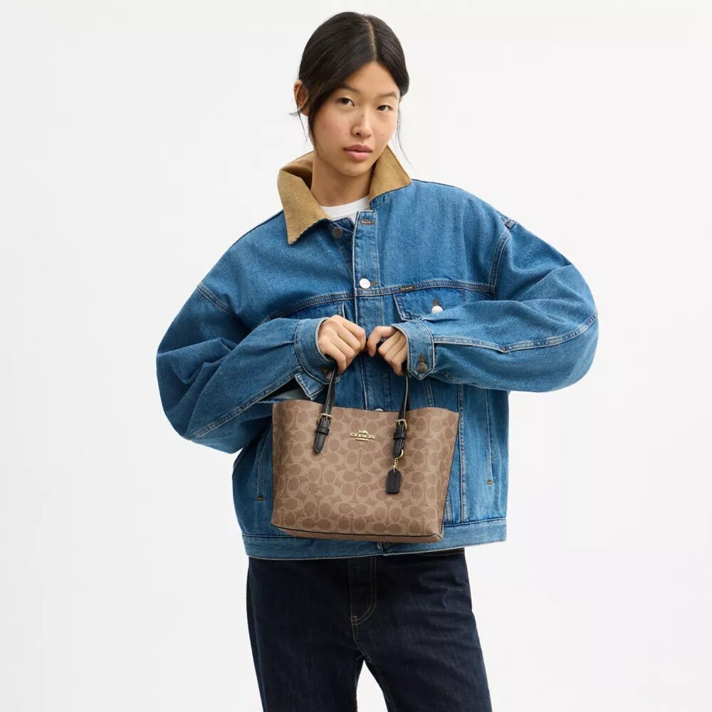 Sac cabas Mollie 25 en Signature Canvas