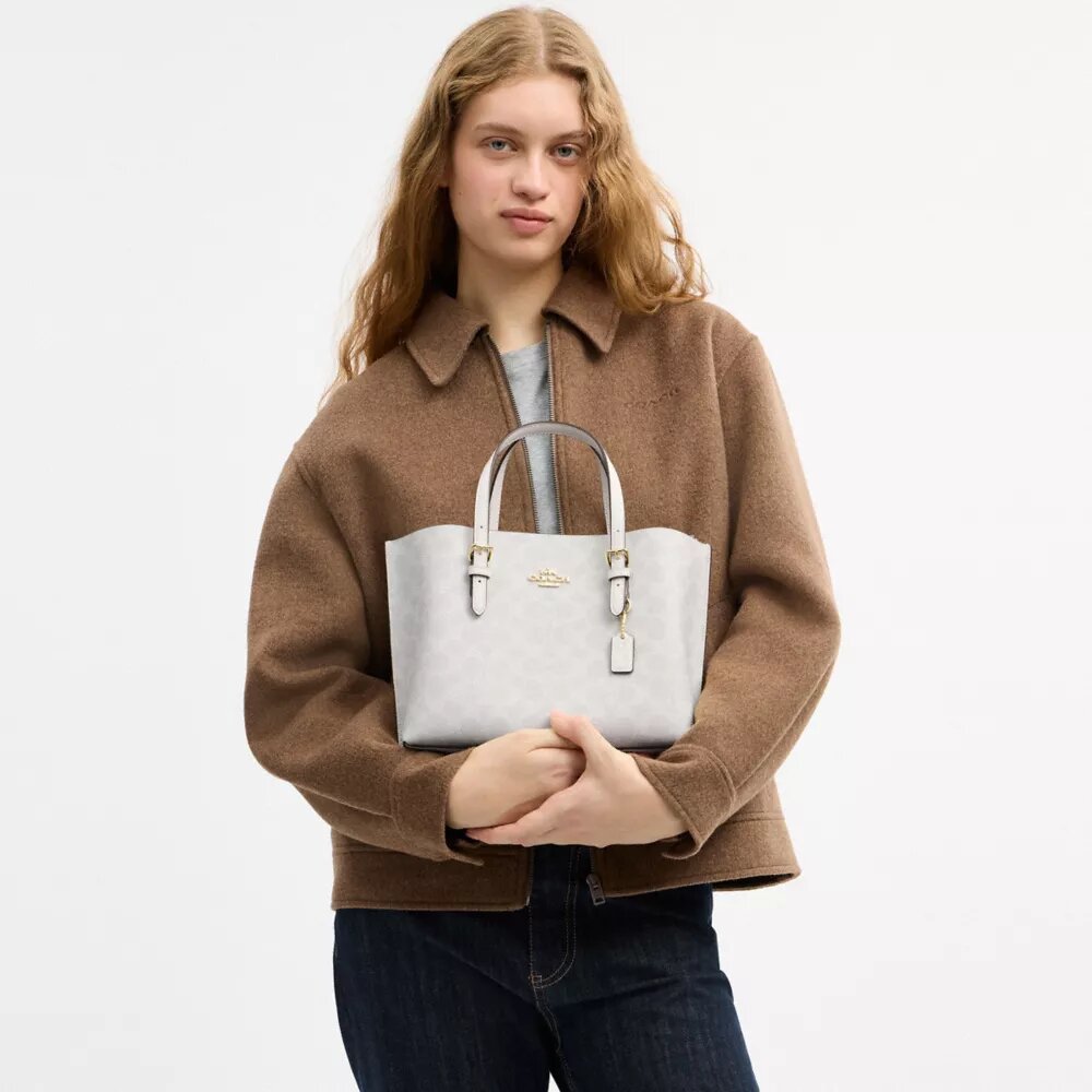 Sac cabas Mollie 25 en Signature Canvas