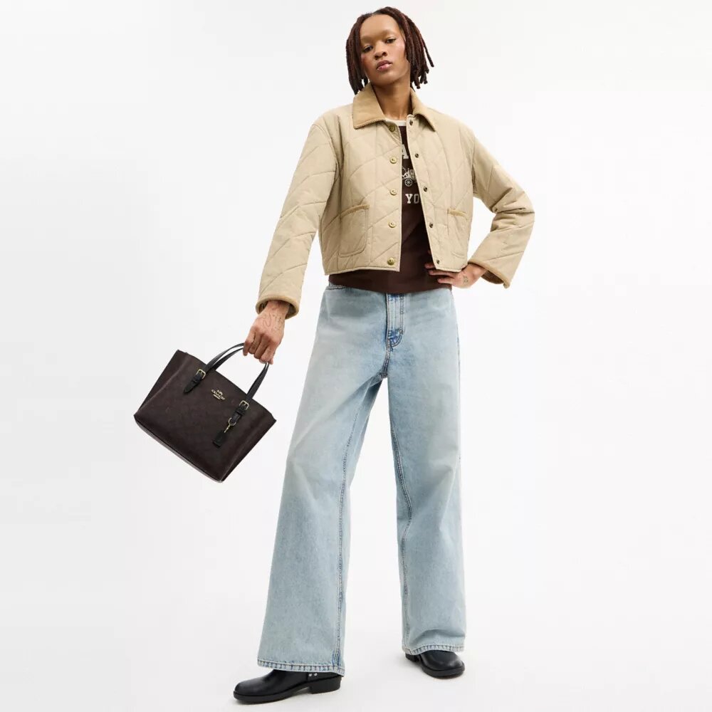 Sac cabas Mollie 25 en Signature Canvas