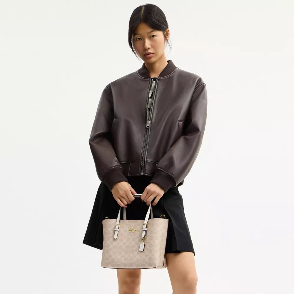 Sac cabas Mollie 25 en Signature Canvas
